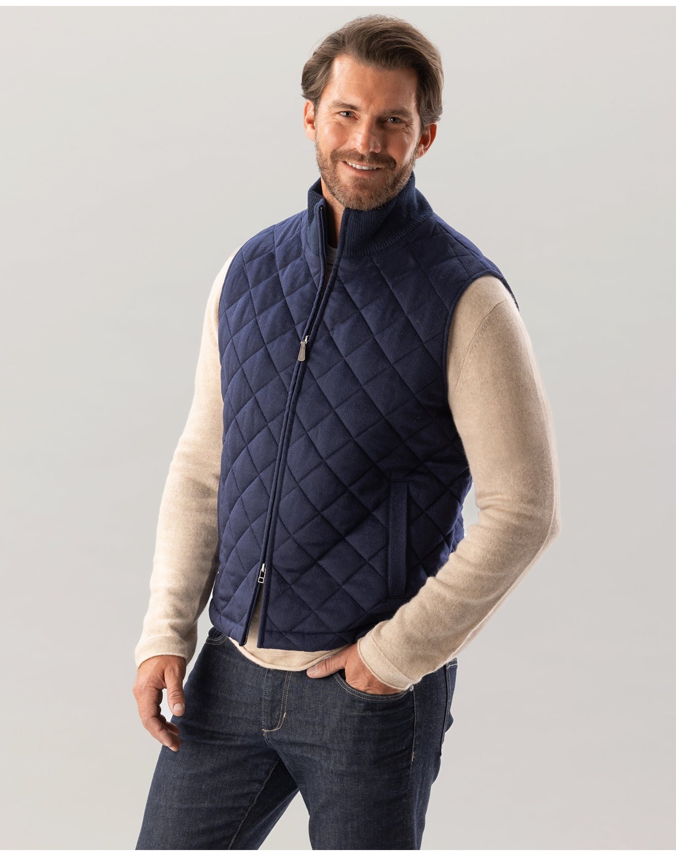 Nomad1942 | Men | Greenpoint Vest | Navy