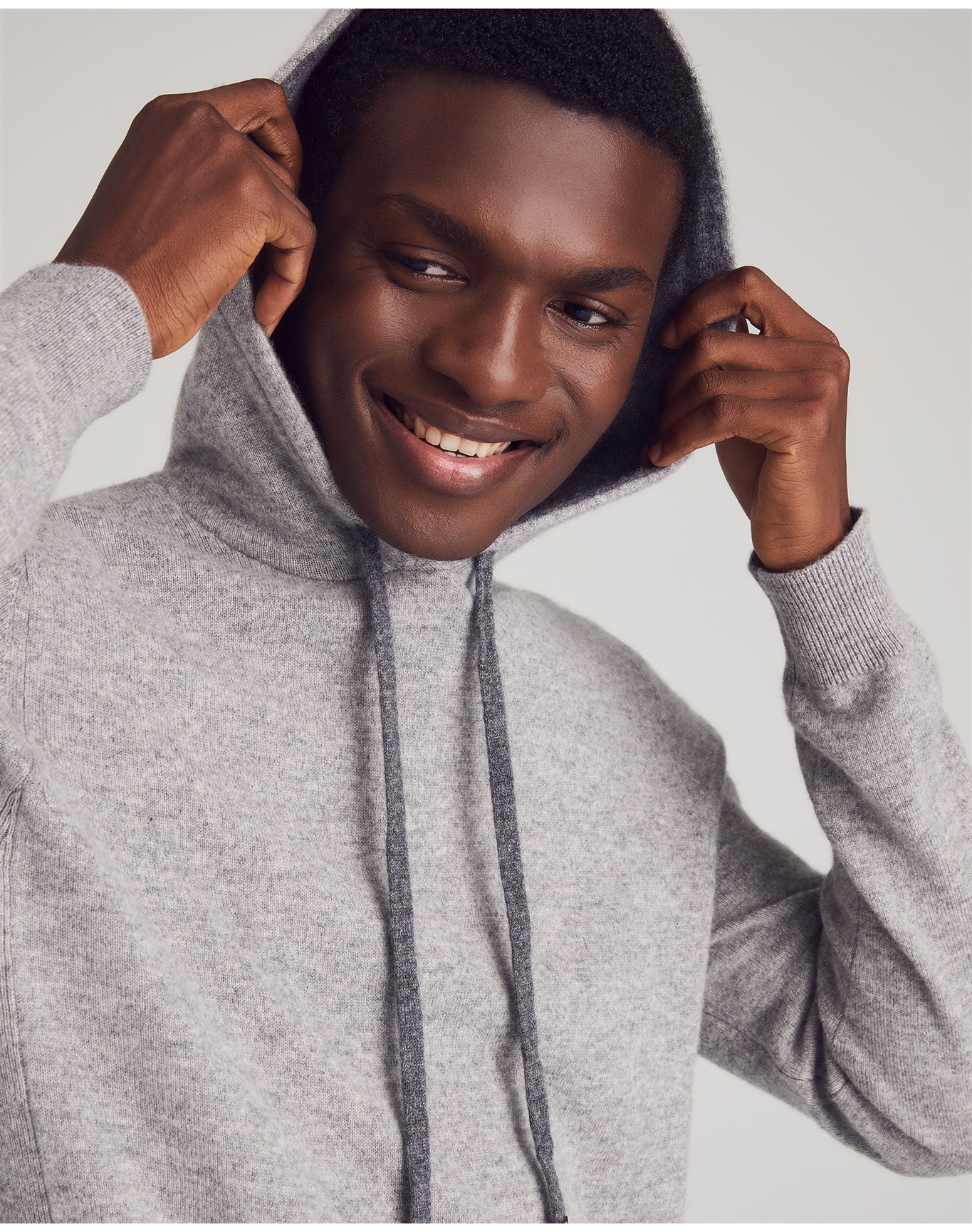 Nomad1942 | Men | Morningside Cashmere Hoodie | Cobblestone