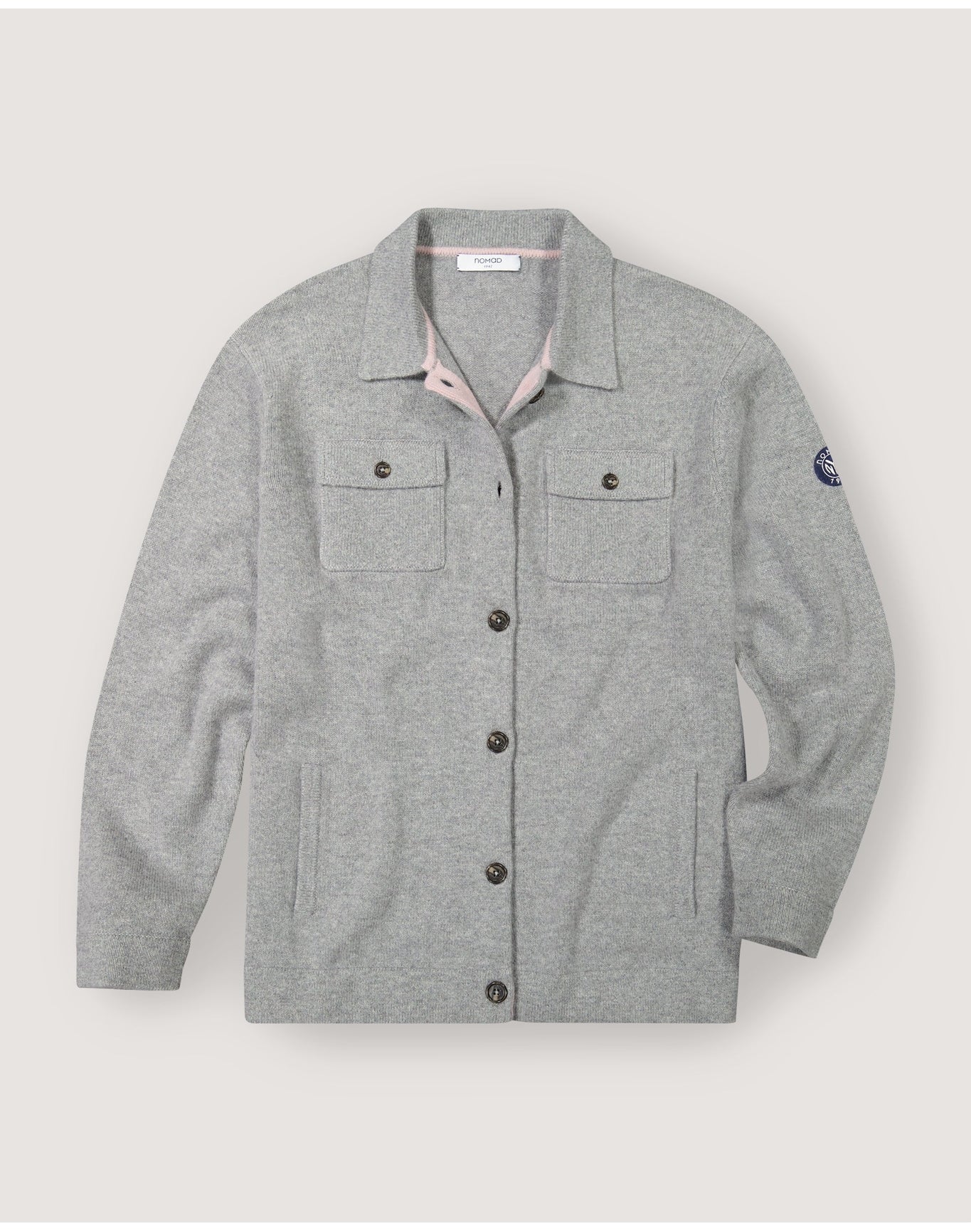 Nomad1942 | Unisex | Deegan Shirt Jacket | Cobblestone