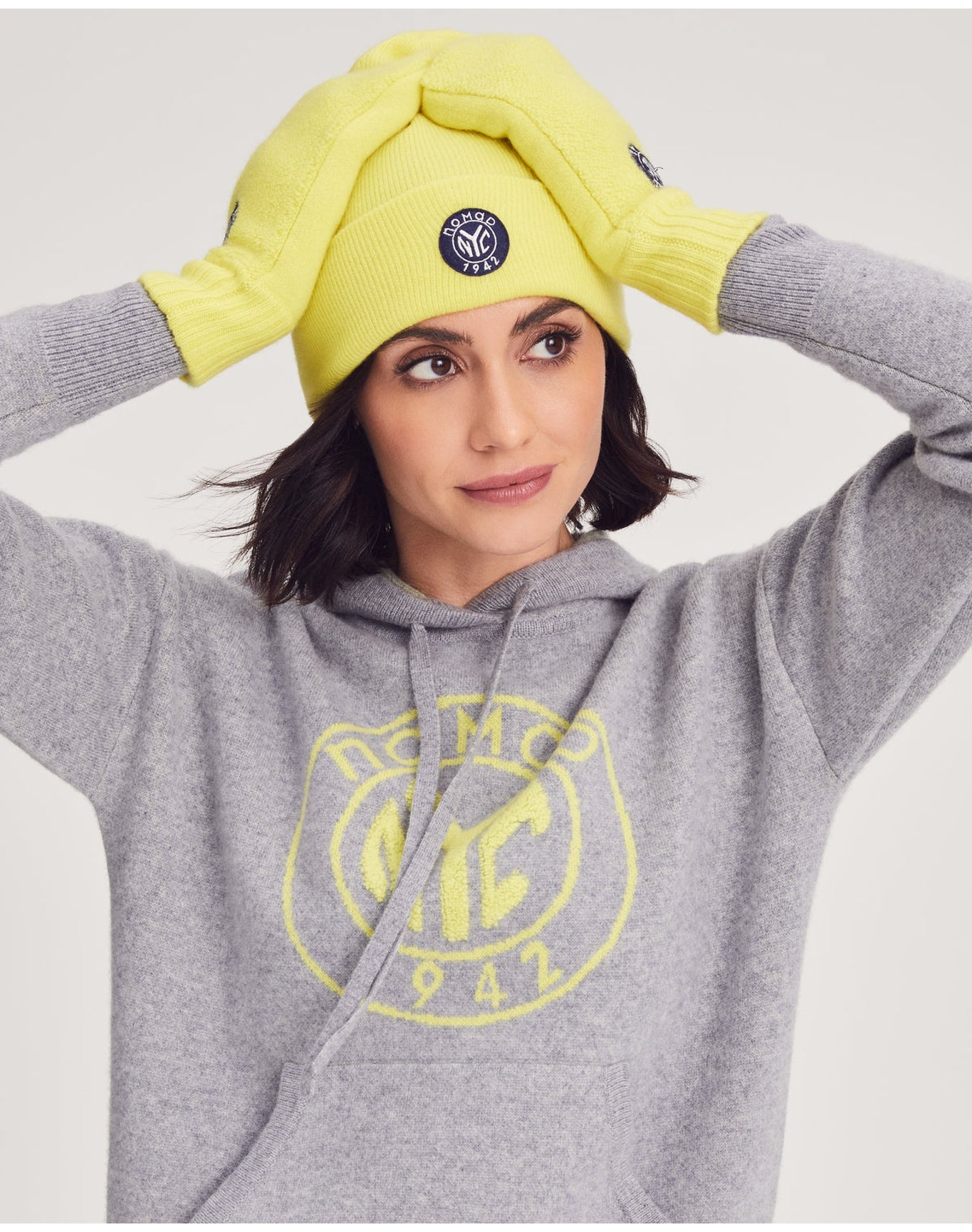 Nomad1942 | Unisex | Tudor Mittens | Citron