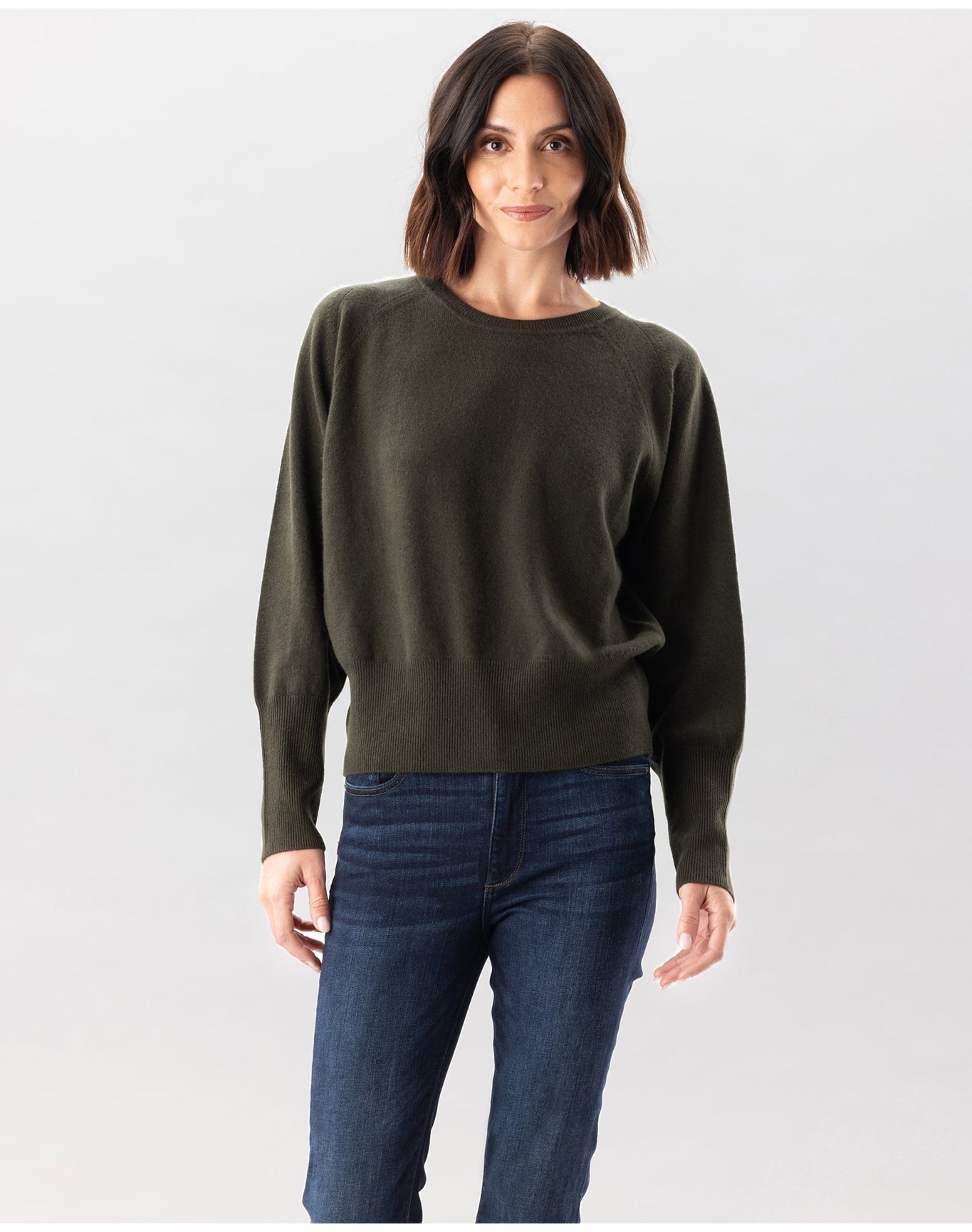 Nomad1942 | Women | Greenwich Sweater | Olive