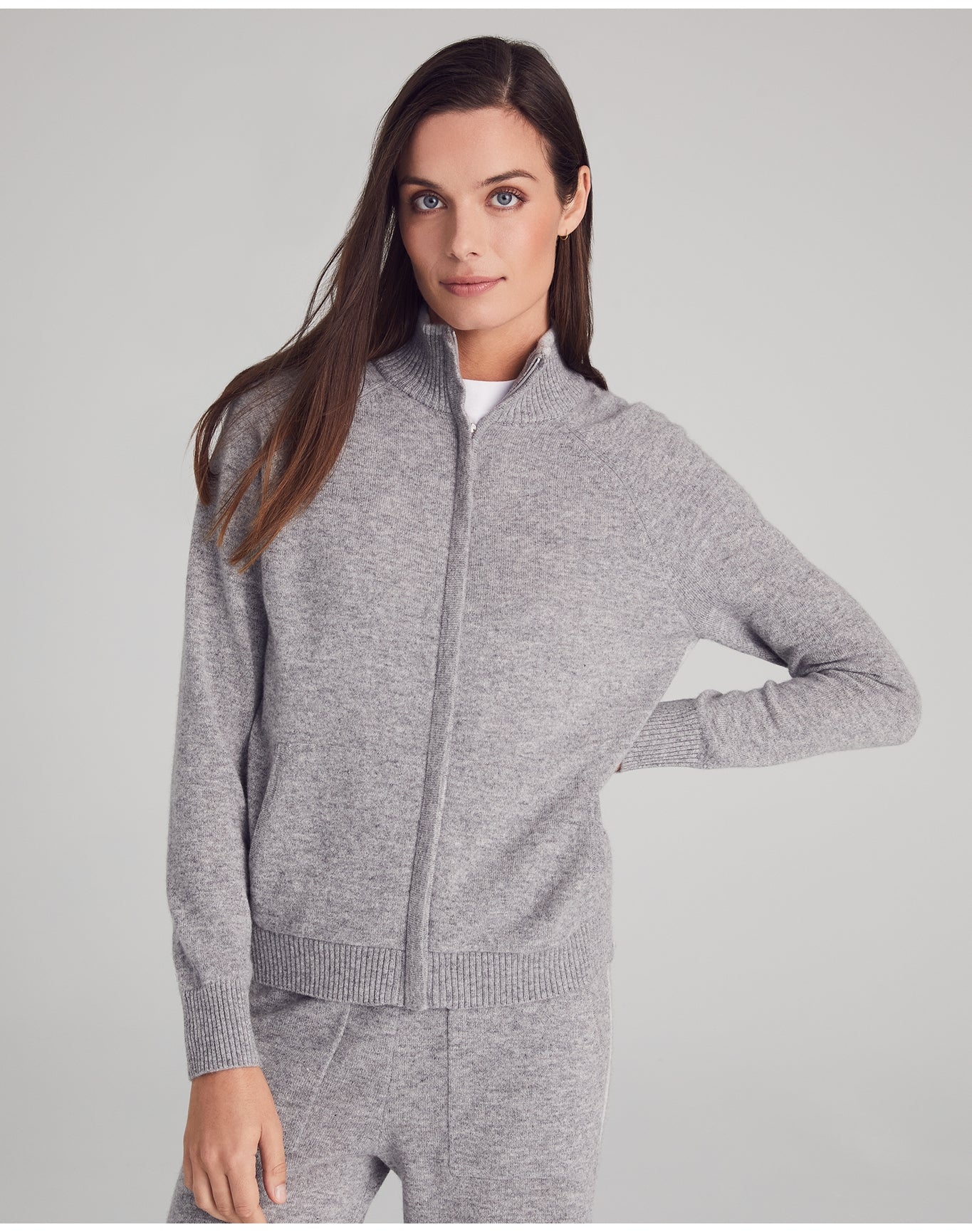 Nomad1942 | Women | Lenox Zip Jacket | Cobblestone