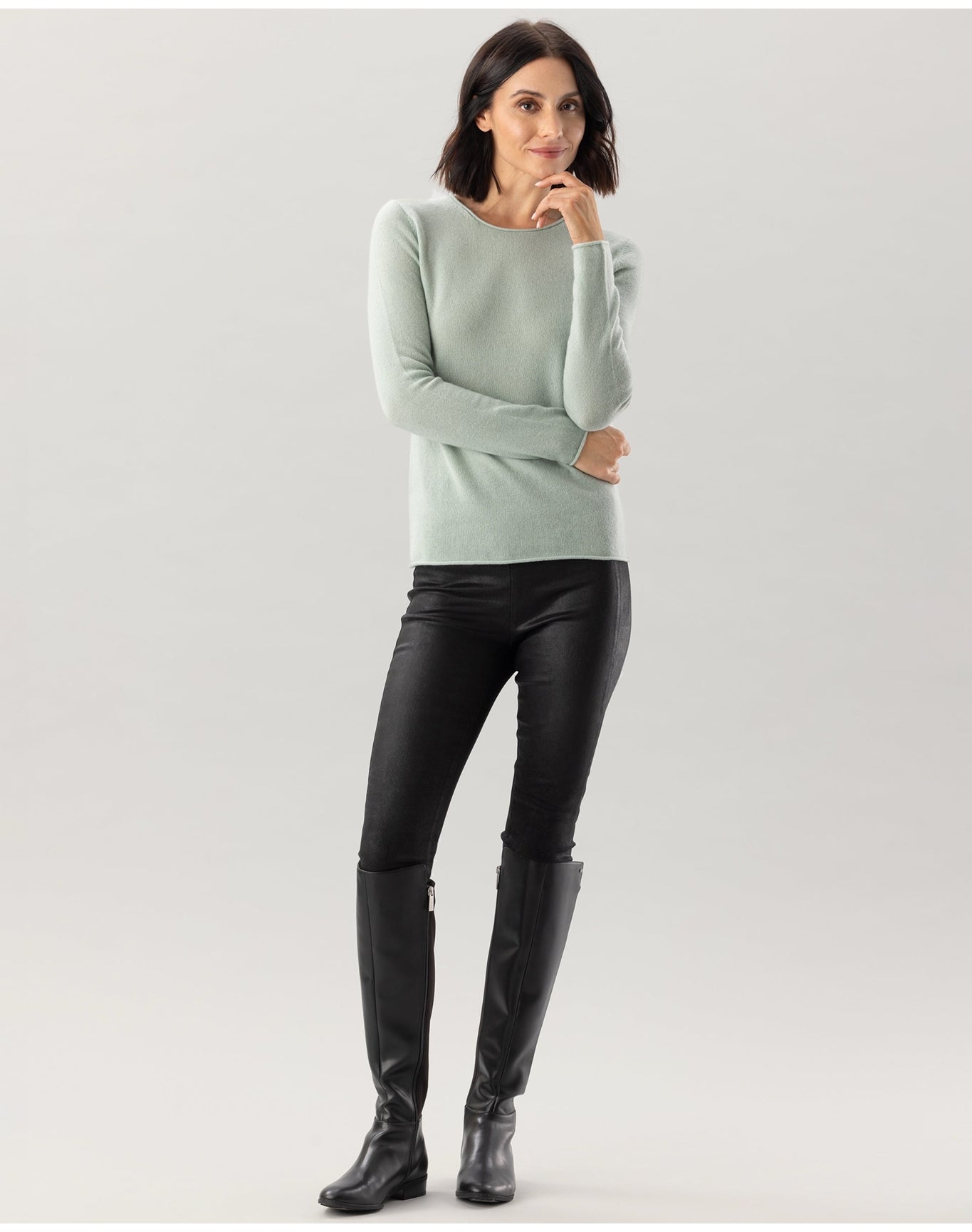 Nomad1942 | Women | Women's Crewneck Sweater | Sage