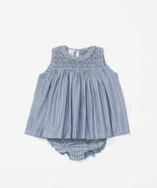 Girls | Nora Baby Dress | Blue/Multi