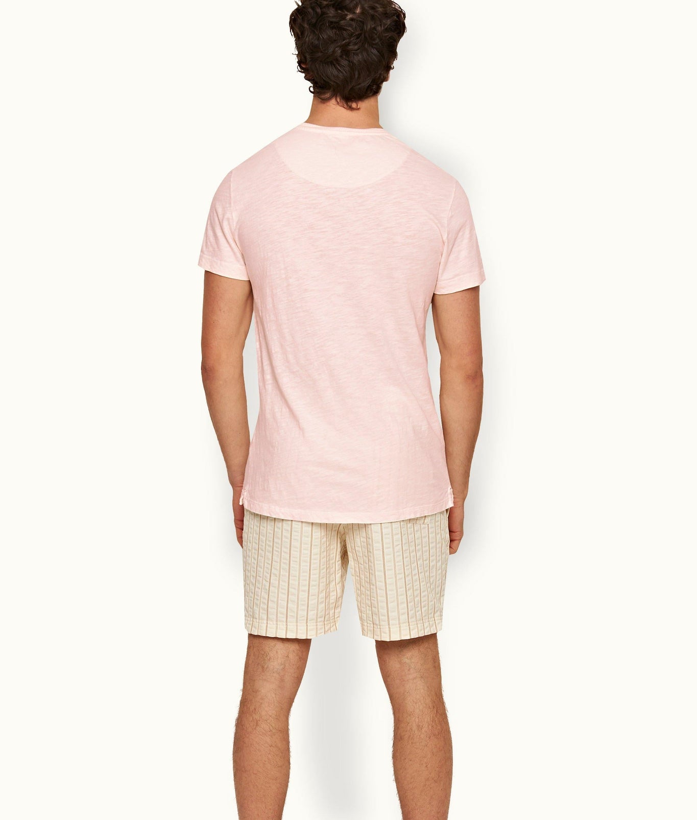 OB Classic Tee Classic Fit Crewneck Garment Dye Cotton T-Shirt | Rose
