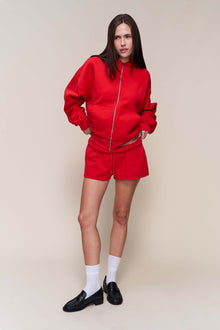 Womens | Zip Up Hoodie | Red Love