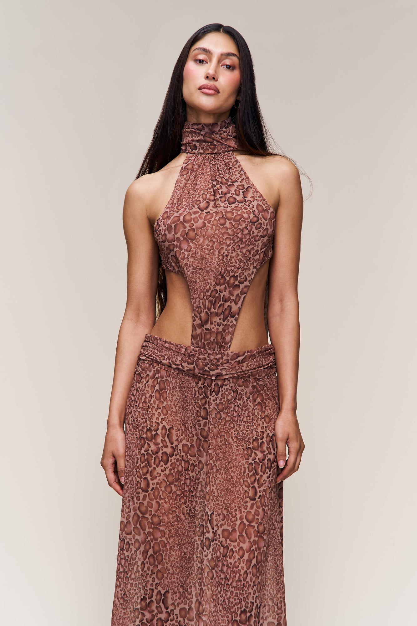 Womens | Marais Dress | Luna Leopard