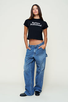 Womens | Shrunken Tee | Business Pro