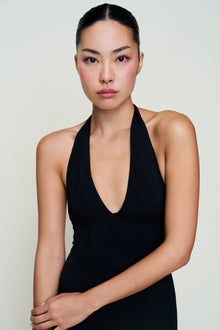 Womens | Halter Dress | Black