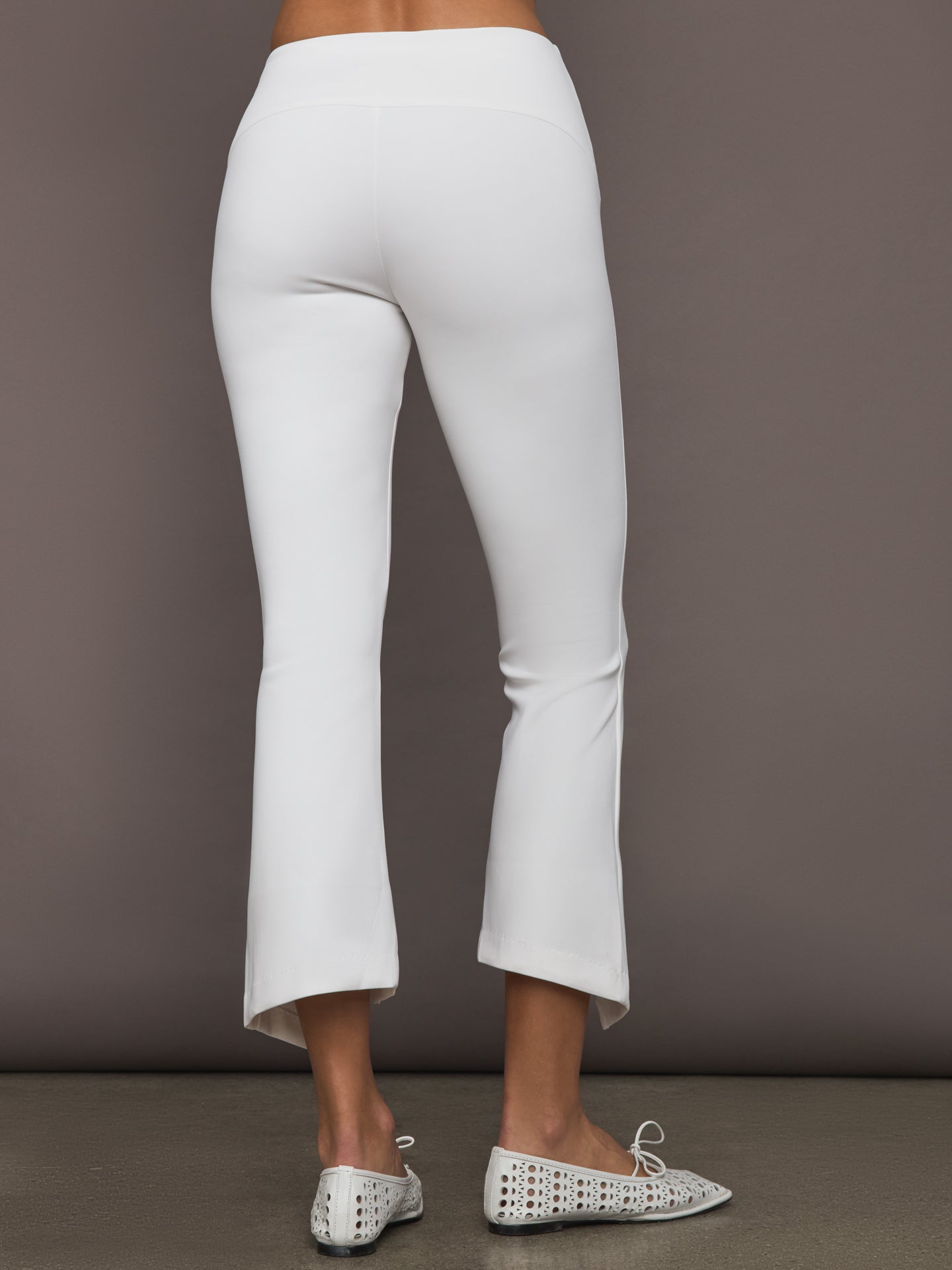 Ona | Upper East Split Flare | White