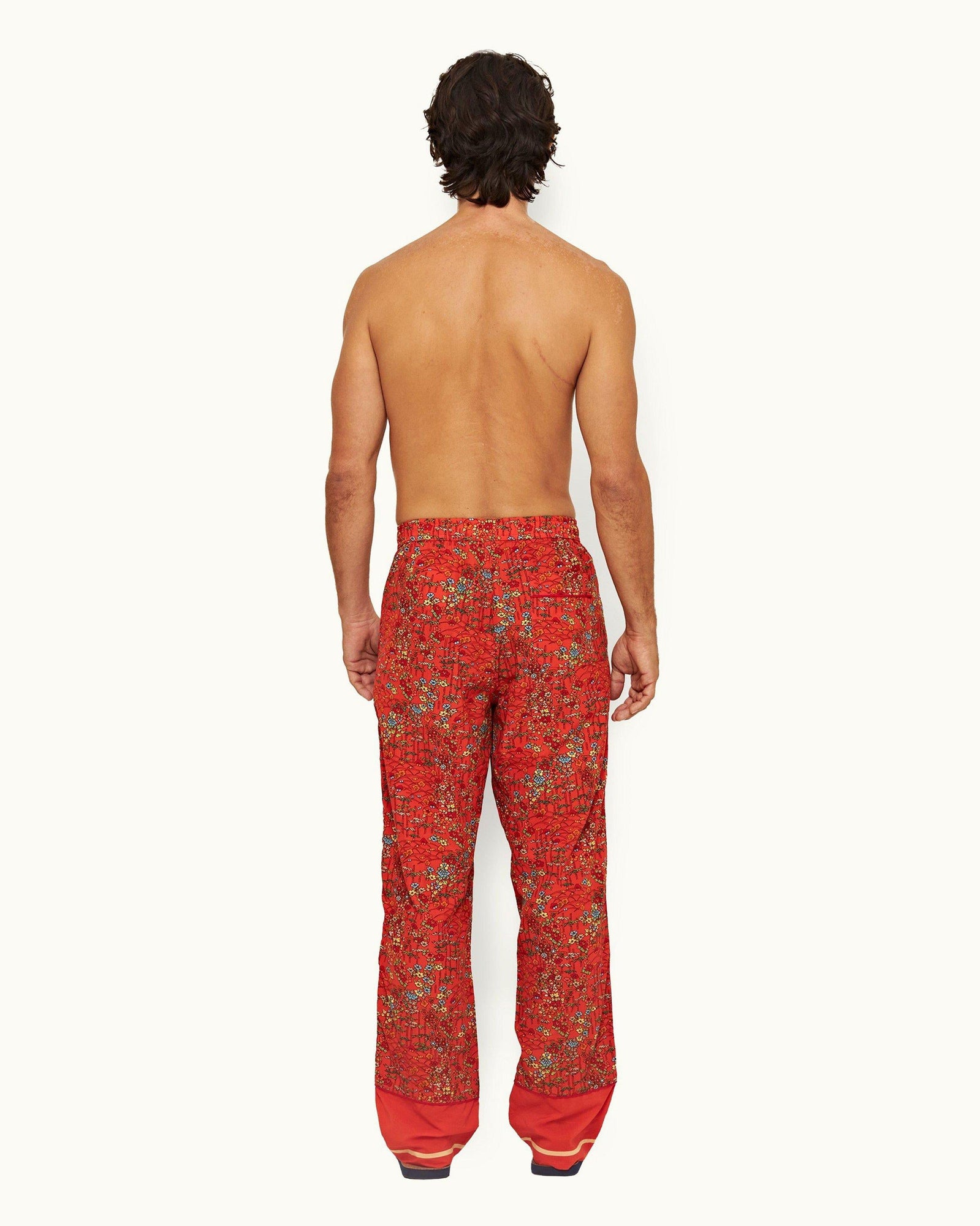 Vermillion Solo Fantasy Relaxed Fit Poplin Lounge Pants | Vermillion