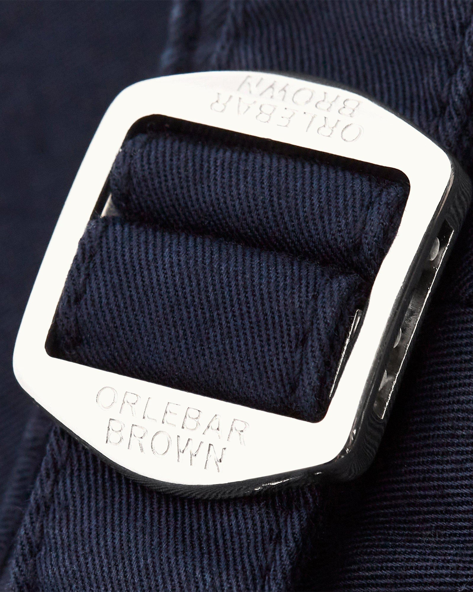 Bulldog Cotton Twill Navy Mid-Length Shorts | Navy