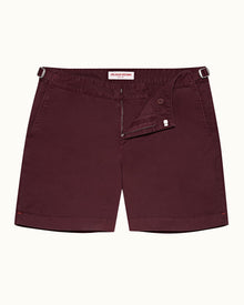 Bulldog Cotton Twill Port Mid-Length Cotton Twill Shorts | Port