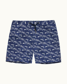 Midnight Navy/Sea Mist Living Dream Mid-Length Swim Shorts | Midnight Navy/Sea Mist