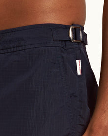 Night Iris Ripstop Mid-Length Swim Shorts | Night Iris