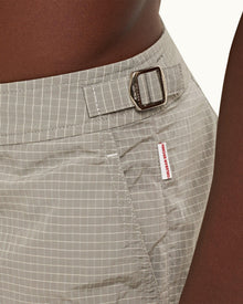 Seal Grey Ripstop Mid-Length Swim Shorts | Seal Grey