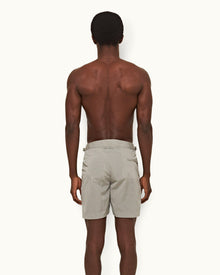 Seal Grey Ripstop Mid-Length Swim Shorts | Seal Grey