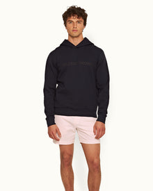 Bulldog Stretch-Cotton Rose Mid-Length Stretch-Cotton Shorts | Rose