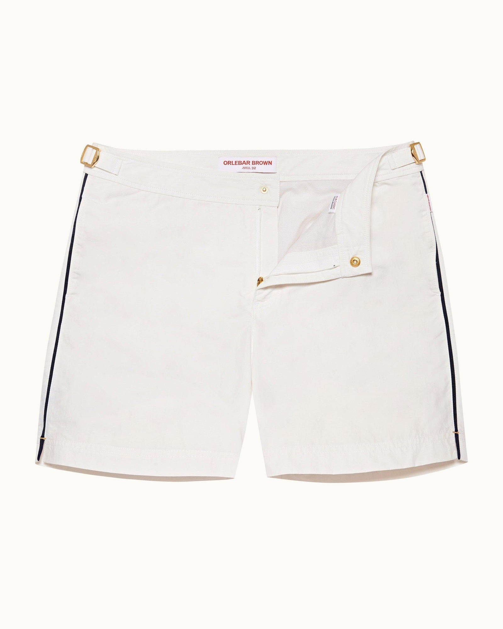 Bulldog Sea Mist Tape Insert Mid-Length Swim Shorts | Sea Mist