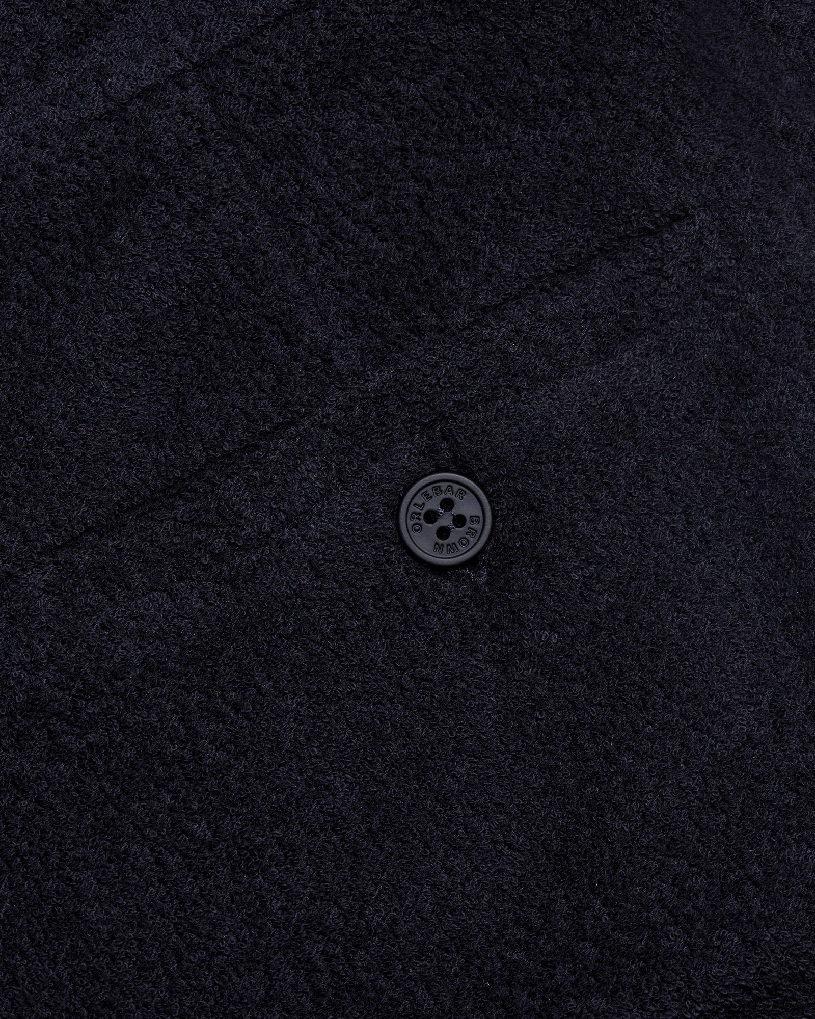 Bulldog Towelling Night Iris Mid-Length Double-Faced Towelling Shorts | Night Iris