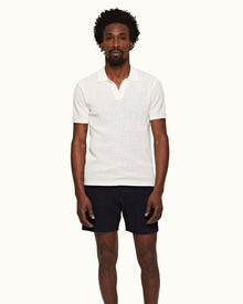 Bulldog Towelling Night Iris Mid-Length Double-Faced Towelling Shorts | Night Iris