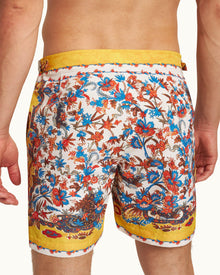 Bulldog Summer Sunset Utopia Mid-Length Swim Shorts | Summer Sunset