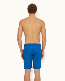 Dane Signal Blue Longest-Length Swim Shorts | Signal Blue