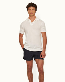 Jarrett Sandbar Classic Fit Knitted Rib Polo Shirt | Sandbar