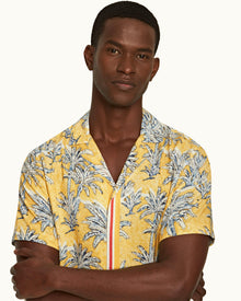 Toucan Palm Border Capri Collar Shirt | Toucan