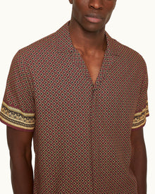 Men | Maitan Shirt | Copper Red