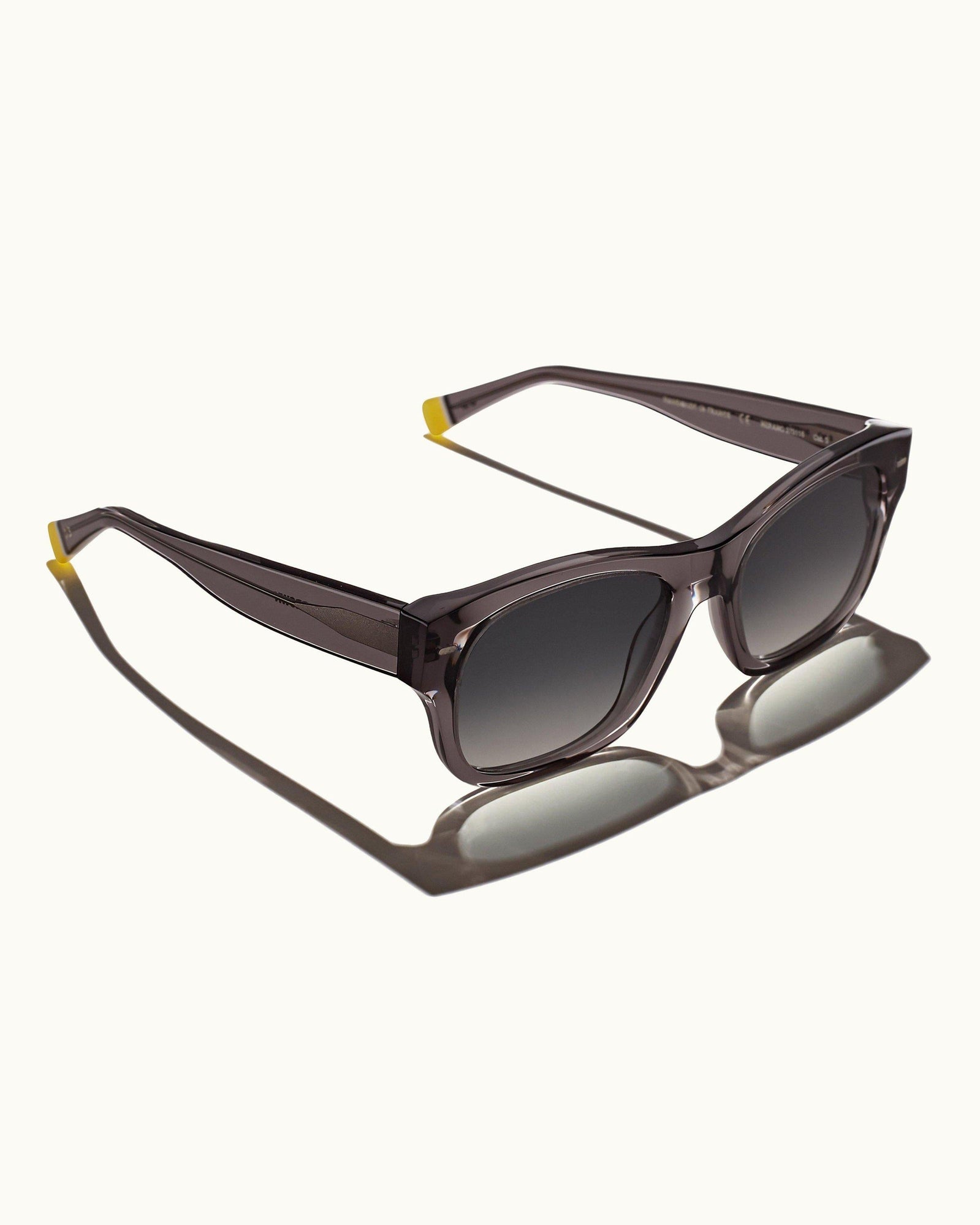 Nerano Grey D Frame Sunglasses | Grey