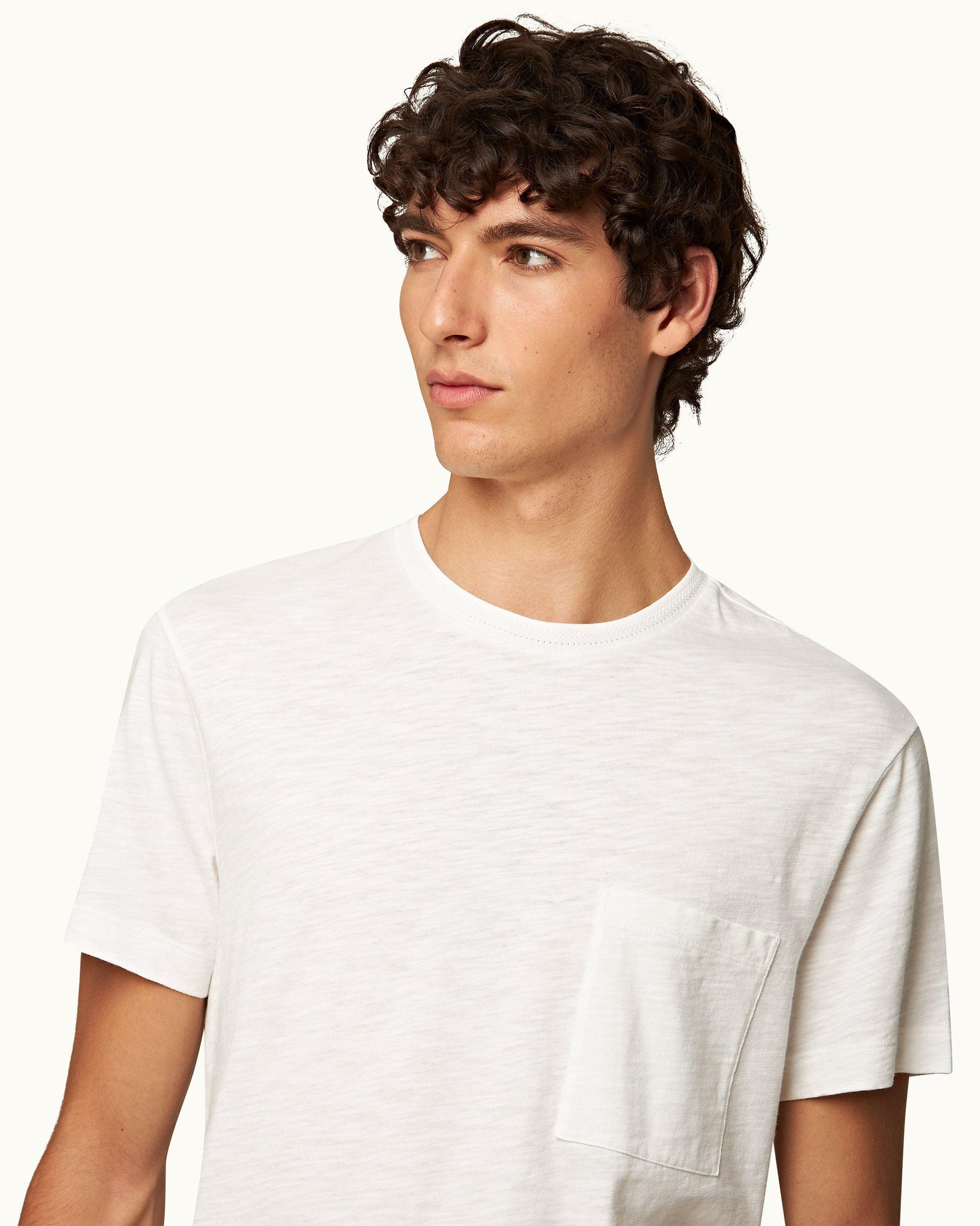 Sea Mist Classic Fit Garment-Dyed Organic Cotton T-shirt | Sea Mist