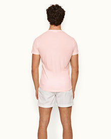 Ob-T Rose Tailored Fit Crewneck Cotton T-shirt | Rose