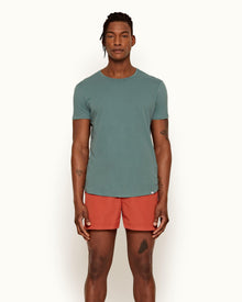 Ob-T Sage Tailored Fit Crew Neck T-Shirt | Sage