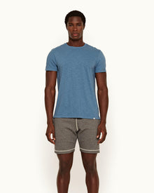 Sammy Blue Smoke Classic Fit Garment Dye T-Shirt | Blue Smoke