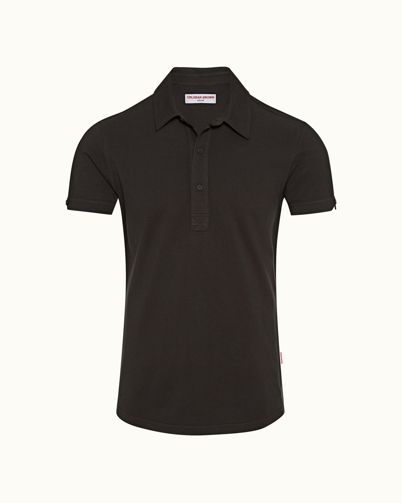 Kids | Sebastian Dark Umber Tailored Fit Polo Shirt | Dark Umber