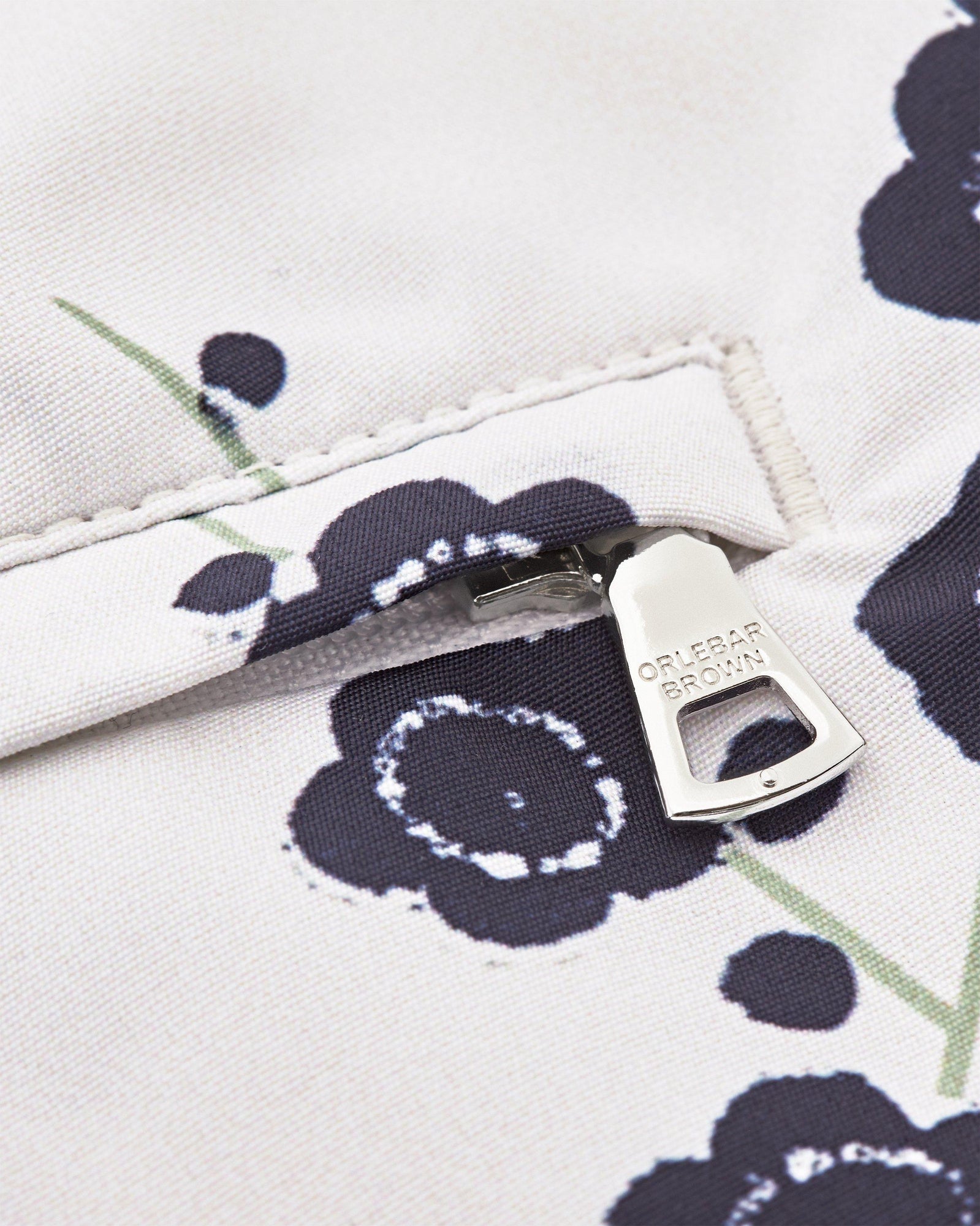 Blossom Print Shorter-Length Swim Shorts In Night Iris Blue/Plum Colour | Night Iris