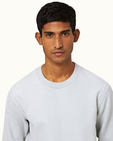 Serenity Blue Classic Fit Crewneck Sweatshirt | Serenity Blue