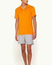 Men | Terry Towelling Polo | Ember