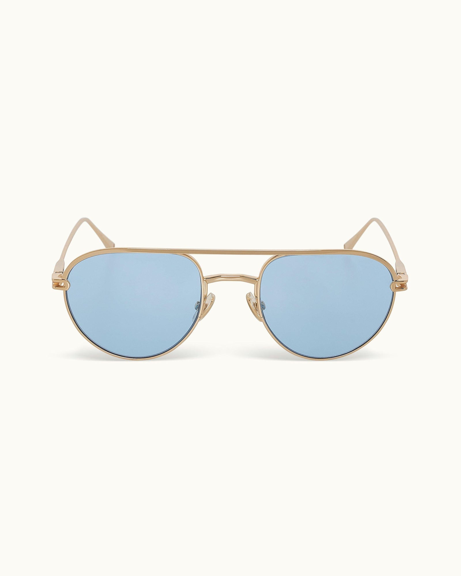 Men | The Micky Sunglasses | Gold/Sky