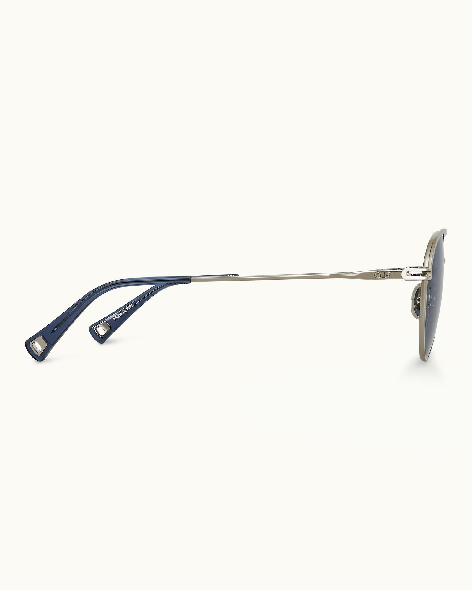 Men | The Micky Sunglasses | Silver/Blue