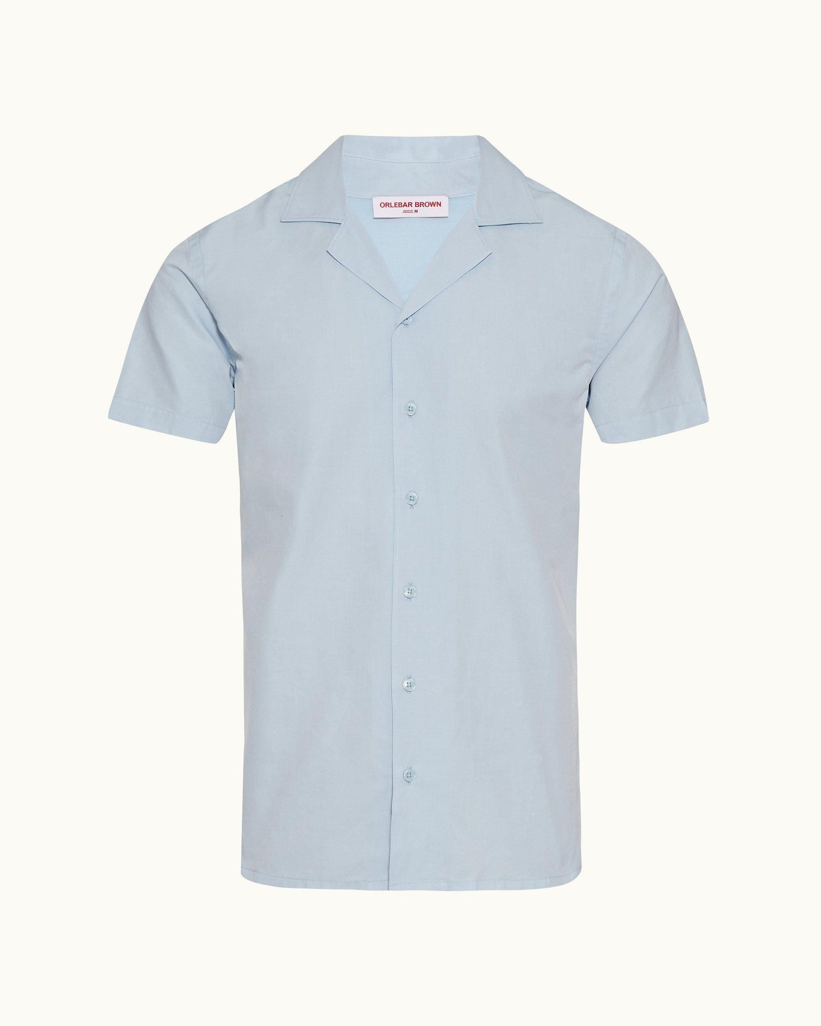 Travis Ice Blue Capri Collar Shirt | Ice Blue