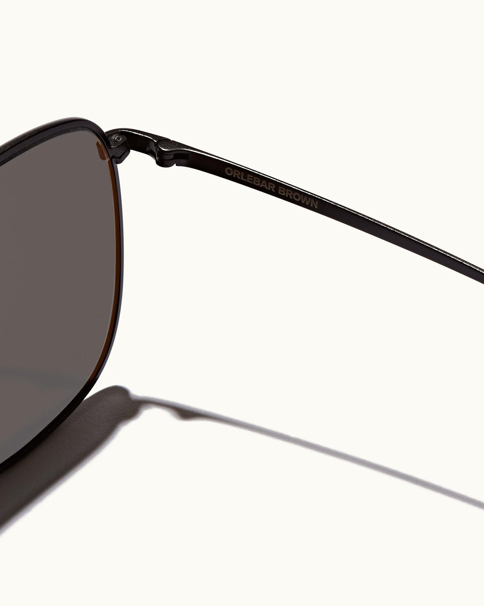 Tulum Satin Black Square Frame Sunglasses | Satin Black