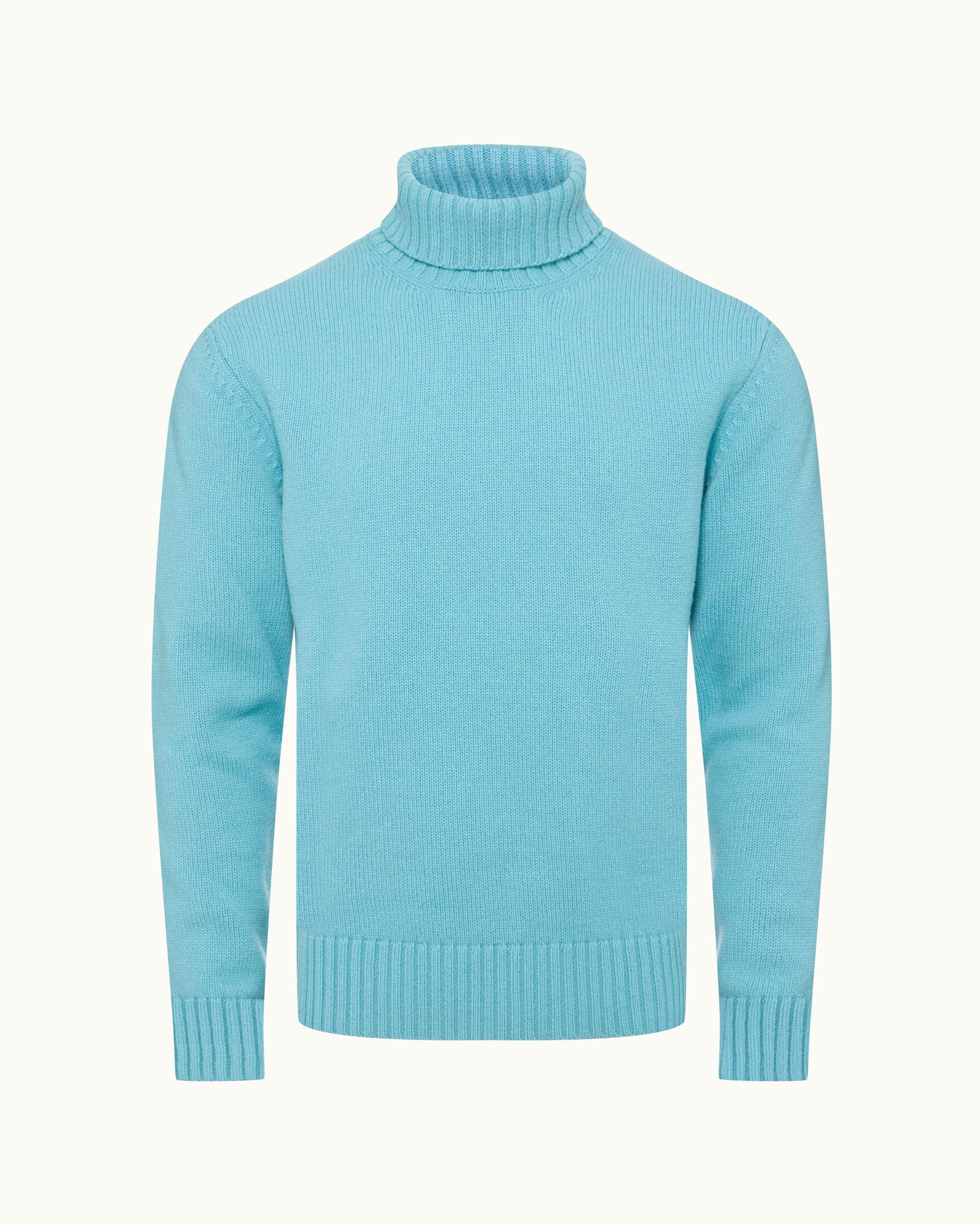 Coastline Tailored Fit Merino-Cashmere Roll Neck Jumper | Coastline