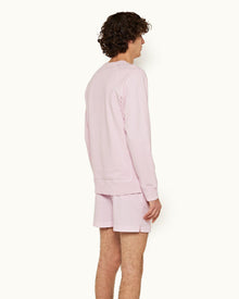 Conch Pink Garment Dye Organic Cotton Sweatshirt | Conch Pink