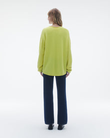 Unisex | Oversized Crew | Lemon