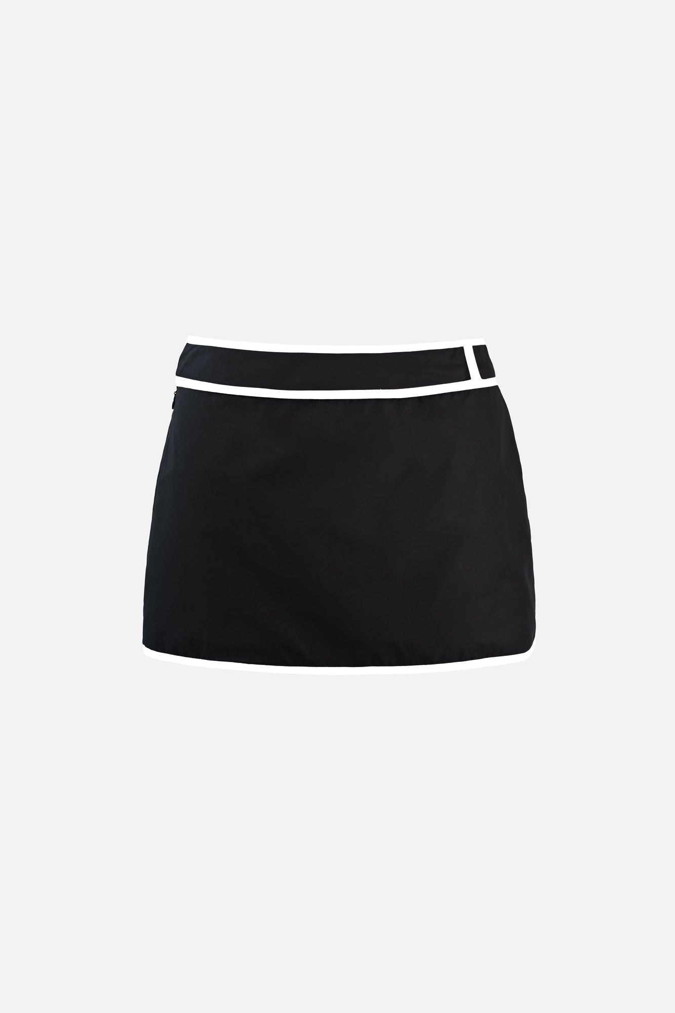 Ossie Cotton Skort | Black