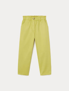 Girl | Mom Style Pants For Girls | Acid Yellow