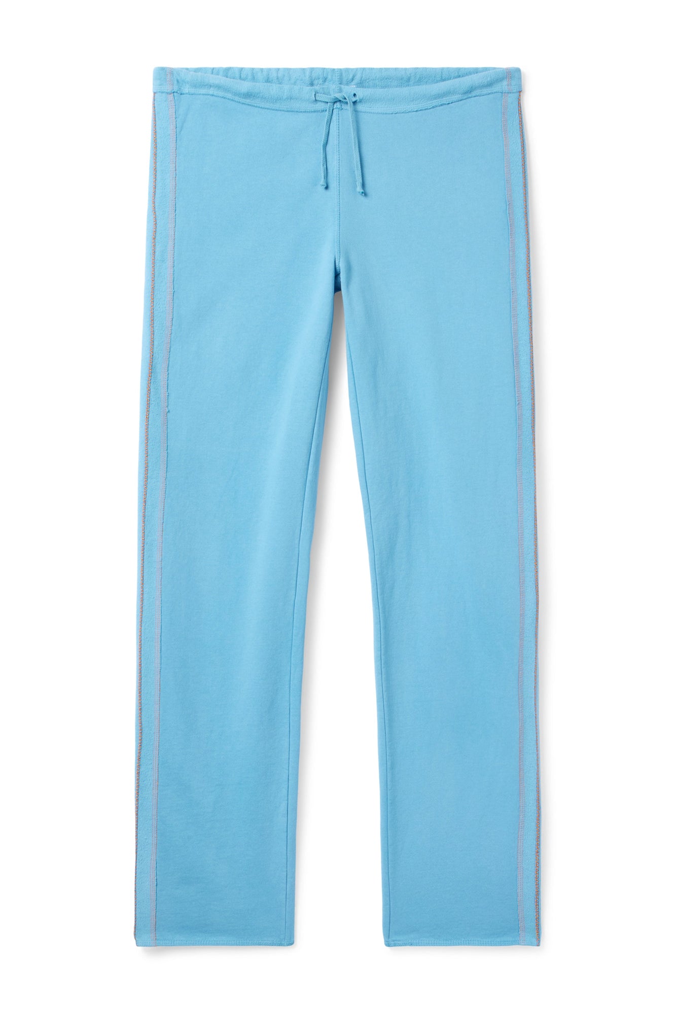 Women | Vintage Orange Stitched Sweatpant | Sky