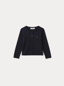 Girl | Cardigan | Navy (V2)
